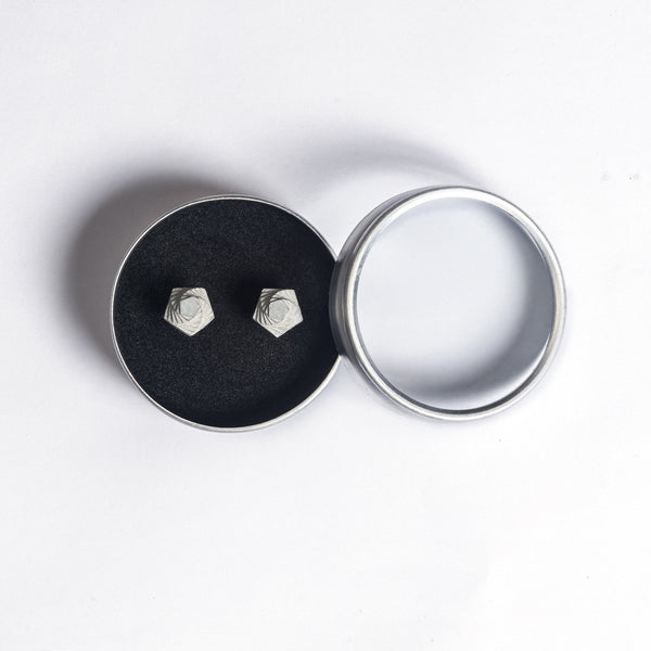 Micro Concrete Earrings #5