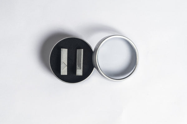 Micro Concrete Earrings #7