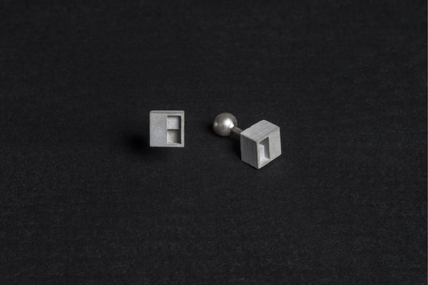 Micro Concrete Cufflinks #1