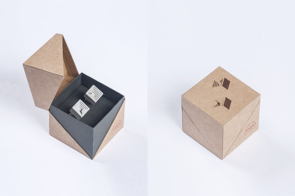 Micro Concrete Cufflinks #6